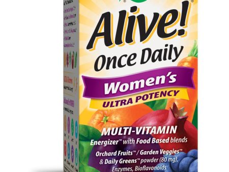 NATURES WAY - Once Daily Womens Ultra Potency Multivitamin - 60 Tablets Supply