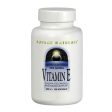 SOURCE NATURALS - Vitamin E (400 IU) - 50 Softgels Cheap