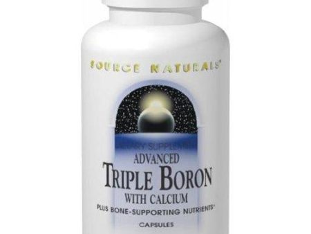 SOURCE NATURALS - Advanced Triple Boron with Calcium - 240 Capsules Online now