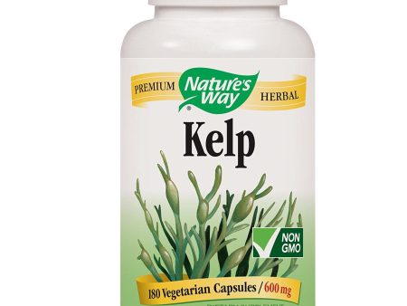 NATURES WAY - Kelp 600 mg - 180 Vegetarian Capsules Online Sale