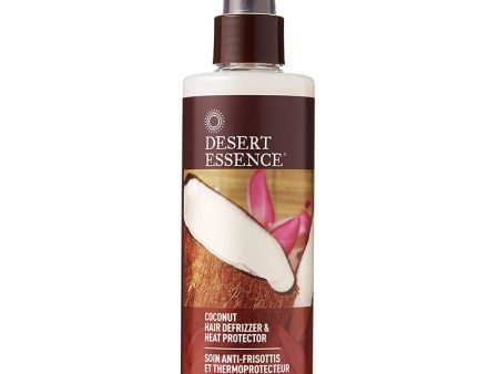 DESERT ESSENCE - Coconut Hair Defrizzer and Heat Protector - 8.5 fl. oz. (237 ml) Fashion